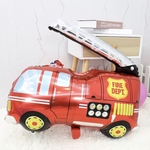 BIGバルーン 消防車(はしご車)はたらくくるま 男の子お誕生日、パーティー、プレゼント、おうちスタジオ SNS映え 働く車 クレーン車 ミキサー車 ショベルカー レスキュー隊 はしご車