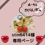 stm6414様専用ページ