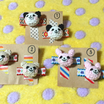 ☆動物モチーフのヘアクリップ☆