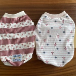 ～SAIL～2枚set胴42㎝　お🌼柄＆⚓ボーダー