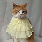 プリーツフリルオーガンジーリボン