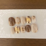再販　ネイルチップ　淡色　ネイル