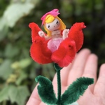 昭和レトロなモール人形　親指姫