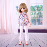 リカちゃん服＊ホワイトデニム＊ブライス