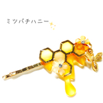 ミツバチハニー＊ヘアピン【花】