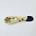 菓子切りの鞘（金梅）