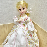 【再販】　ロココ風ドレス　ローズ