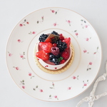 〖 エターナルローズプレート 〗 薔薇  ローズ 食器 