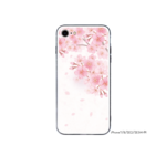 桜咲く春の強化ガラススマホケース