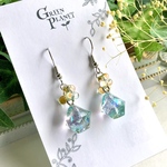 〔受注制作〕【夏色鉱石】　ピアス/イヤリング　レジンアクセサリー