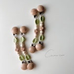 Olive blanket clip🍃 ブランケットクリップ 2本セット 名入れ 歯固め 出産祝い