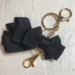 ヘルプマークストラップ　Lepi Ribbon  黒