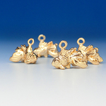 金魚のチャームC（マットゴールド）４個セット＜再販＞