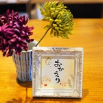 『おかえり』額入り　原画。#1受注生産。