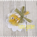 ハンドメイド☆ミニスワッグ（Yellow）