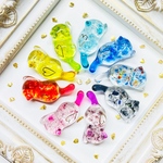 ☆琉球ガラス☆じゃれねこ☆チャーム　キーホルダー　レジン