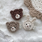 ナチュラルシリーズ仲間たち ヘアクリップ ヘアゴム 🤍´- No.30