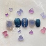 【 数量限定 】131‎ ‎⋆ 色が変わるくまさん . blue