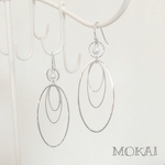 ＊triple hoop & pearl  ＊ピアス・イヤリング＊