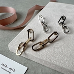 チェーンチタンポストピアス