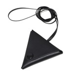 Tryangle coin case / コインケース キーケース キーストラップ キーネックレス ブラック 