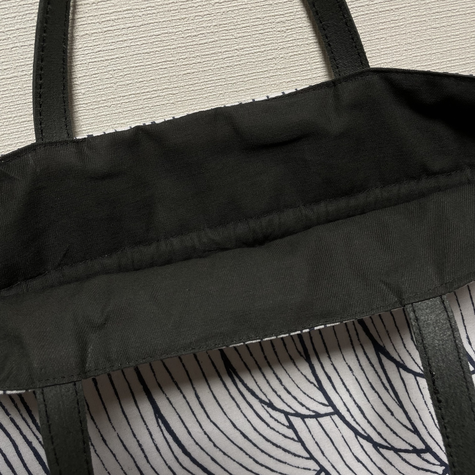 ミナペルホネンmina perhonen☆slukaスルカ 手ぬぐい巾着バッグ③