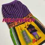 完成品犬服30/46/36.5☆ハロウィンワンピース🎃