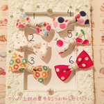 baby&kidsに♡大きめリボンのヘアクリップ2個セット