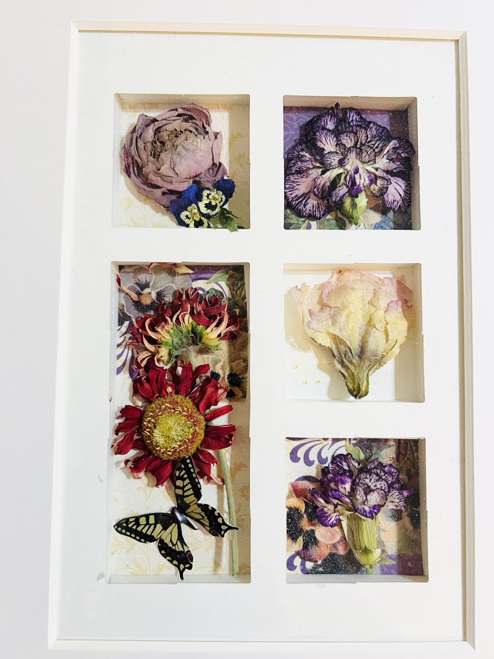 手作り 押し花額 73cm×57cm 2 手作り 押し花額 73cm×57cm 2 手作り