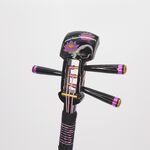 かんざし「三味線」漆黒１９５ 睡蓮