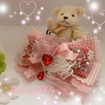 【わんちゃん／ねこちゃん用リボンチョーカー】特別な日につけたいチョーカー