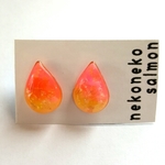 summer orange skyピアス(イヤリング)