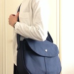 ショルダーＭ　コン　帆布