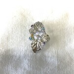 シルバーペンダントトップ枠　天然石付き　1個付きタイプ　B　※現品限り！