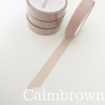 【再入荷なし】alittlemini 　１㎝ maskingtape　Calmbrown