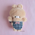 癒しのお手伝い致します♡ちょこんと耳なドワーフ♡手のひらサイズうさぎのぬいぐるみ♡①