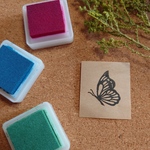 消しゴムハンコ☆蝶々③
