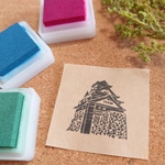 消しゴムハンコ☆大阪名物☆大阪城