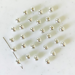 Silver 8mm Beads