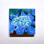 季節のお花 ミニキャンバスオーダーアート（アクリル画）