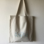 (送料無料)手刺繍入りトートバッグ