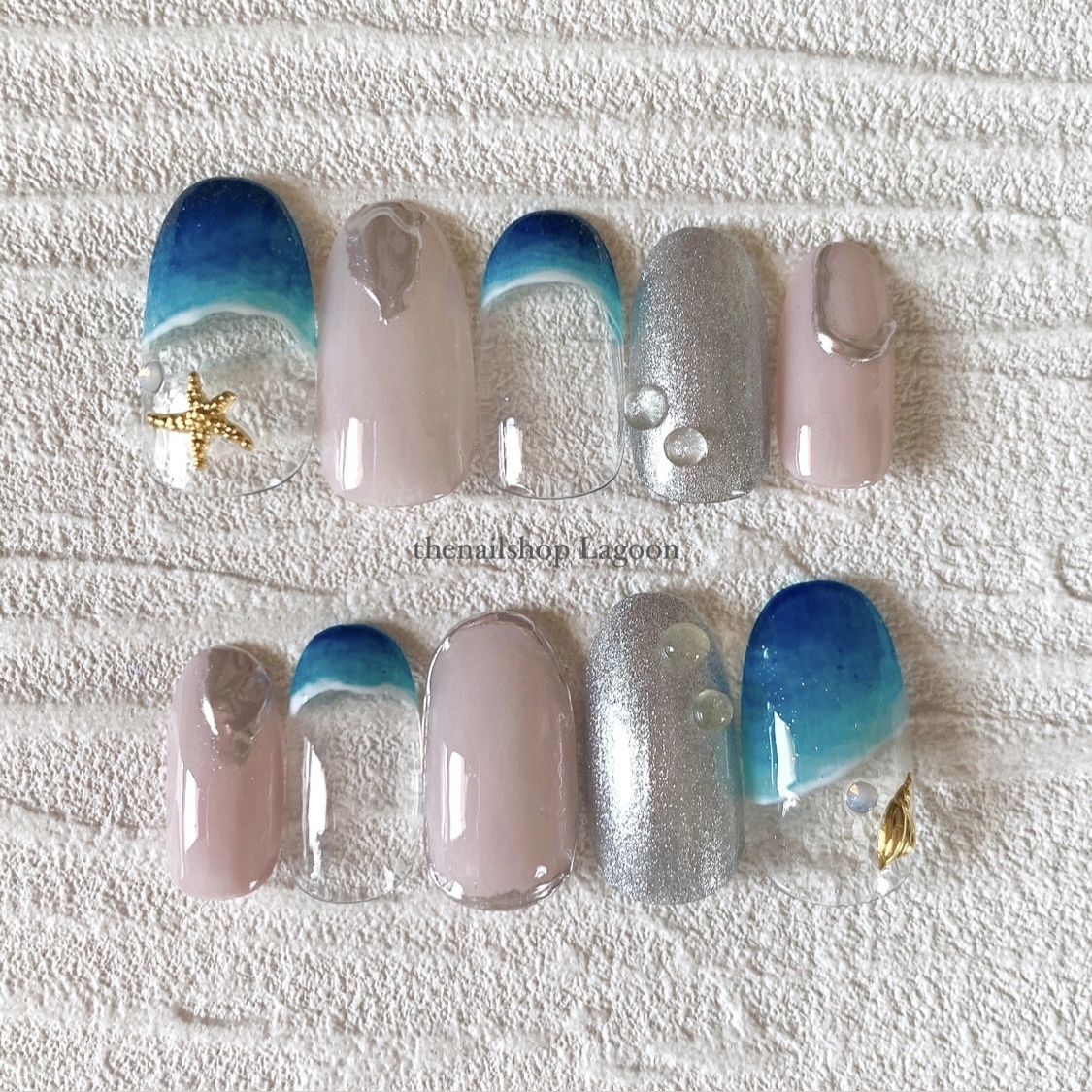 ネイルチップ #9 - thenailshop Lagoon | minne byGMOペパボ