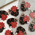 NO.285/狐チャーム/6pcs
