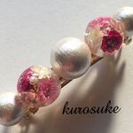 お花バレッタ