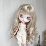 再724※生成りの編み上げリボンのコンビネゾン オールインワン※ブライスアウトフィット※1/6ドール服