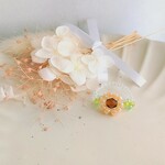 ひまわりのビーズリング/指輪
