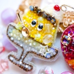 美味しそう！な、プリンちゃんのブローチ【受注制作】