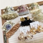 india ribbon majeste & earring ♡♡