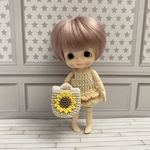 オビツ11 こまったちゃん ひまわりバッグＮｏ．37