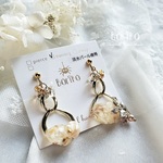 ★sale★ダブルリングイヤリング